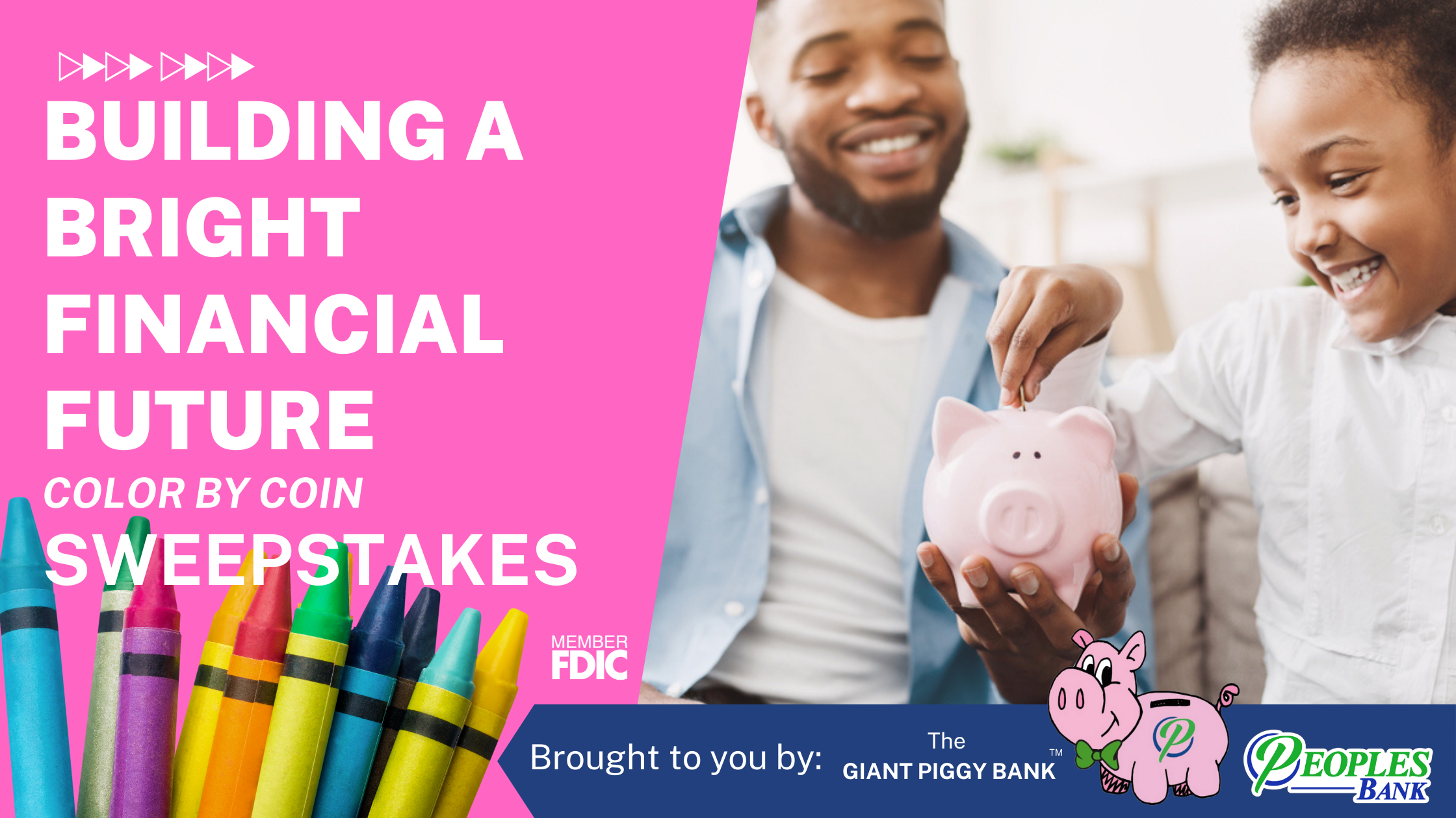 Building a Bright Financial Future: Color by Coin Sweepstakes!