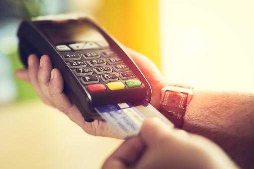 Chip cards provide a safer transaction 