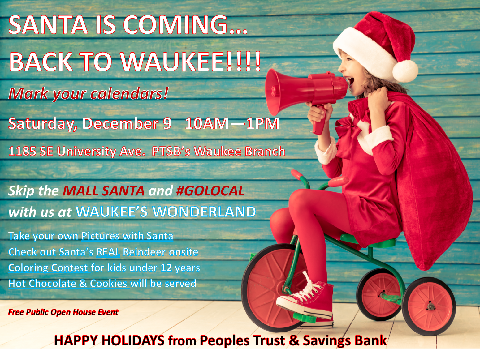 Waukee's Wonderland Annoucement